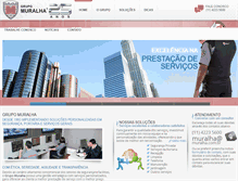 Tablet Screenshot of muralha.com.br